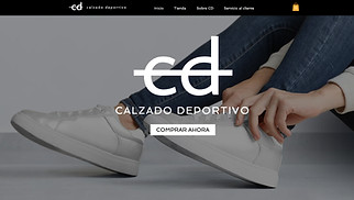 eCommerce plantillas web – Tienda de zapatos