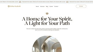 Шаблони у категорії «Усі» — «Synagogue (Bright)»