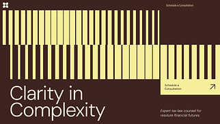 コーポレート サイトテンプレート - Tax Lawyer (Reliable)