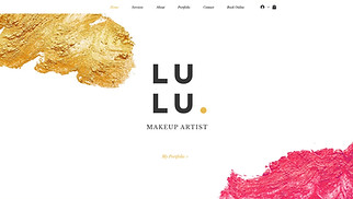All website templates - Makeup Artist