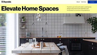 website templates - Home Remodeling Company (Professional)