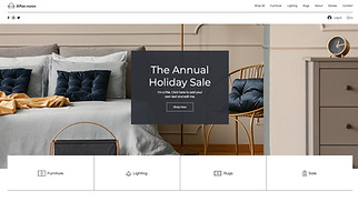 Online Store website templates - Home Goods Store 