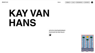 Templates de Tudo - Artista (Tipografia em Destaque)