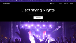 All website templates - Club (Energetic)