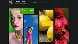 Fotografie website templates - Fotograaf