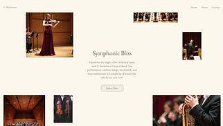 website templates - Classical Band (Traditional)