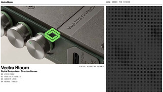 Branding website templates - Designer Portfolio (Brutalist)