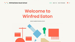 Template situs web Pendidikan – Sekolah Musik