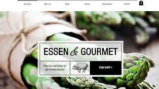 Gastronomie Website-Vorlagen - Shop für Lebensmittel