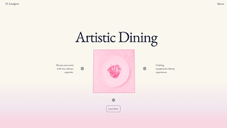 Catering & Chef website templates - Chef Events (Artistic)