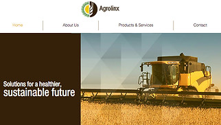 Business website templates - Agriculture Company