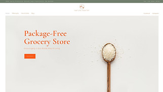 식품 및 요식업 웹 사이트 템플릿 – 식료품점