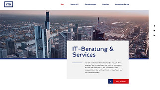 Technologie & Apps Website-Vorlagen - IT-Dienstleistungsunternehmen