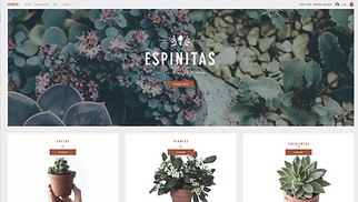 Hogar y decoración plantillas web – Tienda de plantas