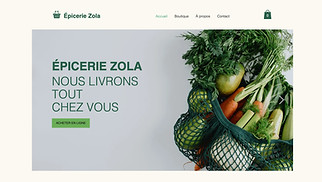 Templates de sites web E-commerce - Boutique d'épicerie en ligne 