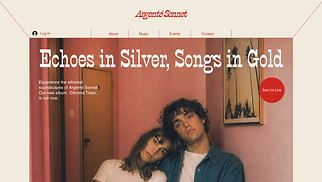 Industria Musical plantillas web – Band (Chic)