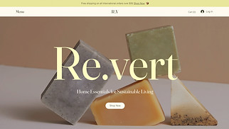 NEW! website templates - Home Goods Store