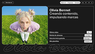 Currículum plantillas web – CV creativo (audaz)