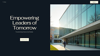 website templates - Business School (Professional)