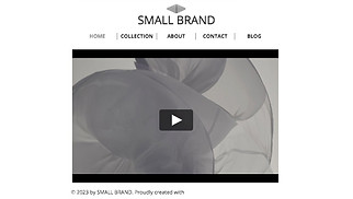 Portfolio & CV website templates - Fashion Designer