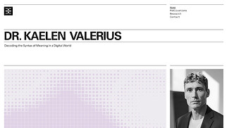 website templates - Researcher CV (Minimal)