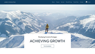  website templates - Business Consulting Company 