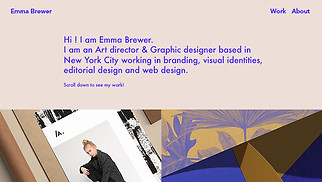 Portfolios website templates - Art Director