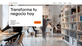 Todo plantillas web – Página de destino de consultoría empresarial (ilustrativa)
