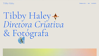 Templates de Fotografia - Diretor de Arte (Moderno)