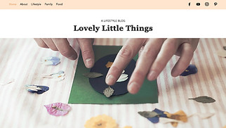 All website templates - Personal Blog