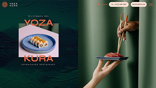 Gastronomie Website-Vorlagen - Japanisches Restaurant