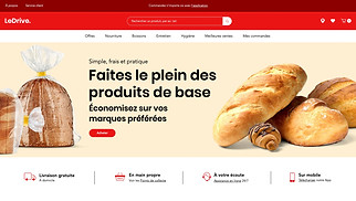 Templates de sites web E-commerce - Supermarché