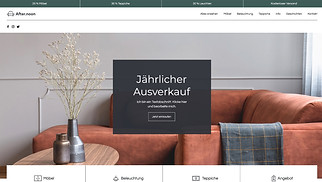 Haus & Dekor Website-Vorlagen - Shop für Wohnaccessoires 
