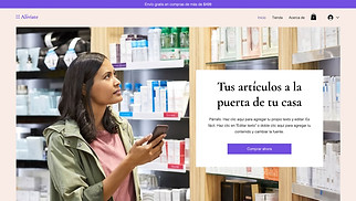 eCommerce plantillas web – Farmacia 