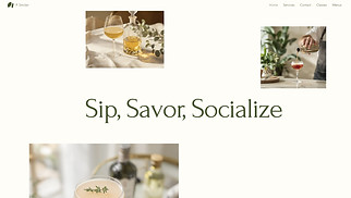 Catering & Chef website templates - Catering (Lively)