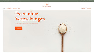 Gastronomie Website-Vorlagen - Supermarkt