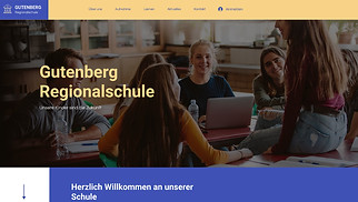 Bildung Website-Vorlagen - Schule