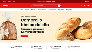 eCommerce plantillas web – Supermercado
