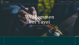 Alle Website-Vorlagen - Japanisches Restaurant