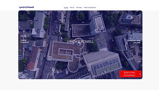 All website templates - Financial Consulting Company (Business)