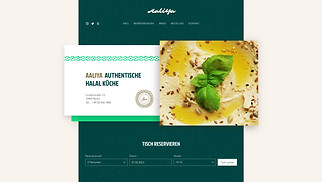 Gastronomie Website-Vorlagen - Nahost-Restaurant