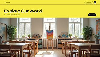website templates - Elementary School (Vibrant)