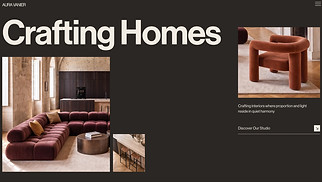 디자인 웹 사이트 템플릿 – Interior Designer (Balanced)