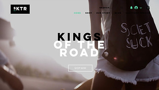 eCommerce website templates - Sporting Goods Store