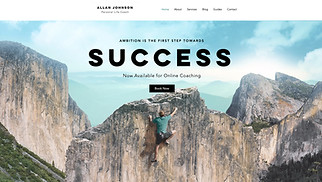 Consulting & Coaching website templates - Coaching Professional