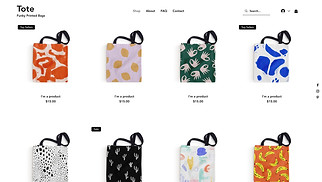 Most Popular website templates - Accessories Store