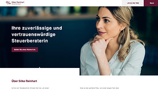 Unternehmen Website-Vorlagen - Steuerberater/in