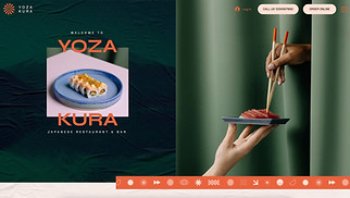 Restaurants & Food website templates - Japanese Restaurant