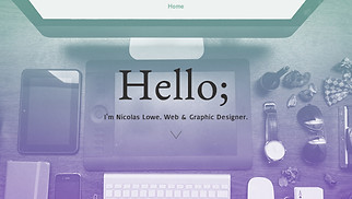 Technology & Apps website templates - Graphic Designer
