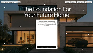 コーポレート サイトテンプレート - Mortgage Company (Classic)